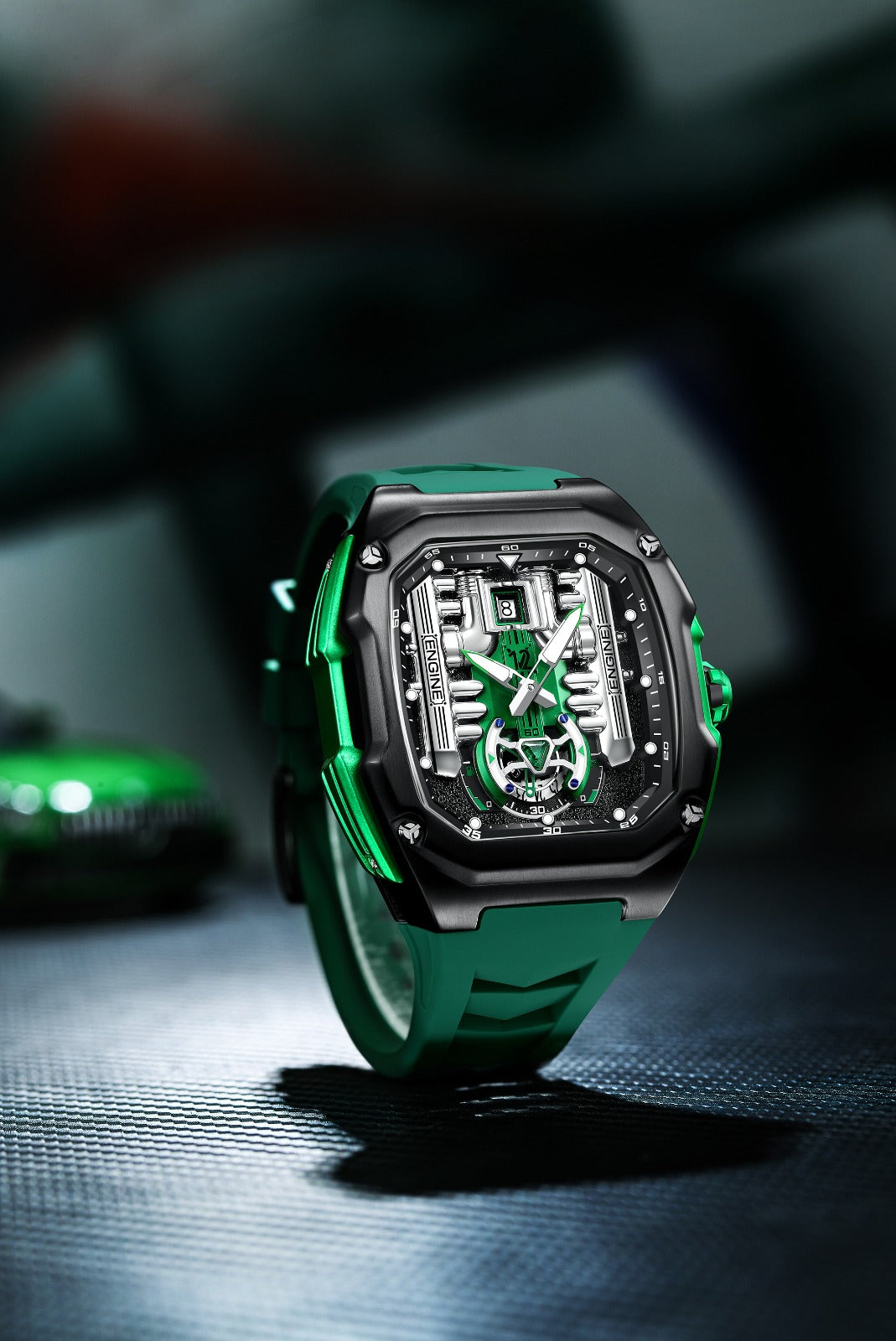 V12 Engine Skeleton | Rolling N’ Fast