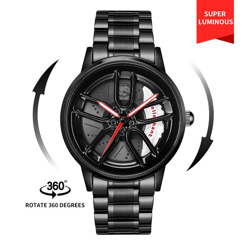 High-end Dodge Hellelephant Watch (Rotating)