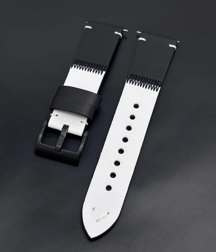 Shiny Leather Band (Pearl White)