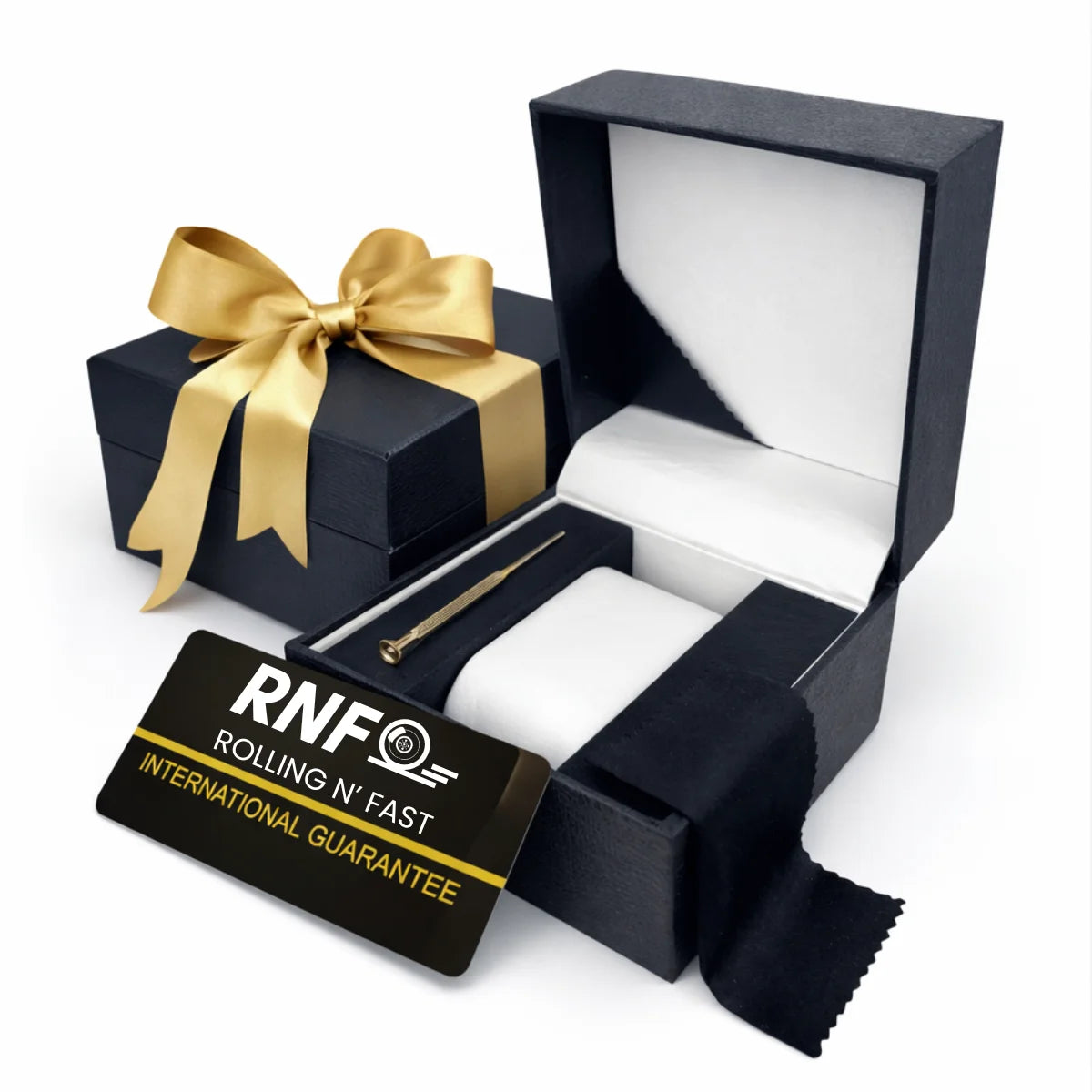 프리미엄 RNF 박스 + 2년 보증 + 스트랩 조절 키트