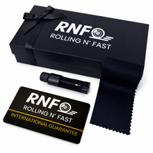 Caja RNF Negra + Garantía de 2 años + Kit de ajuste de correa