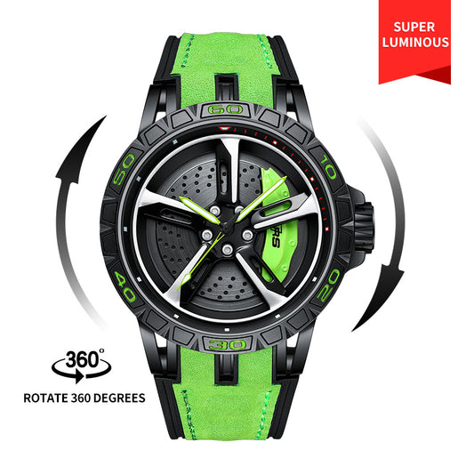 High-end Audi RS7 watch - Roger Dubies case (Rotating)
